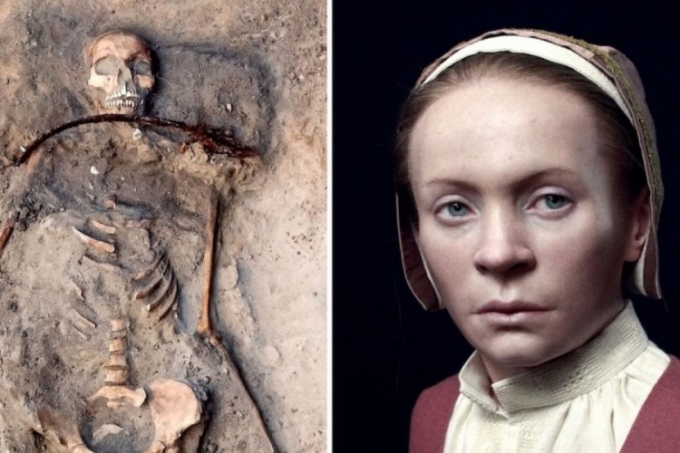 Polonyalı 400 yıllık vampirin y&uuml;z&uuml; yeniden inşa edildi!