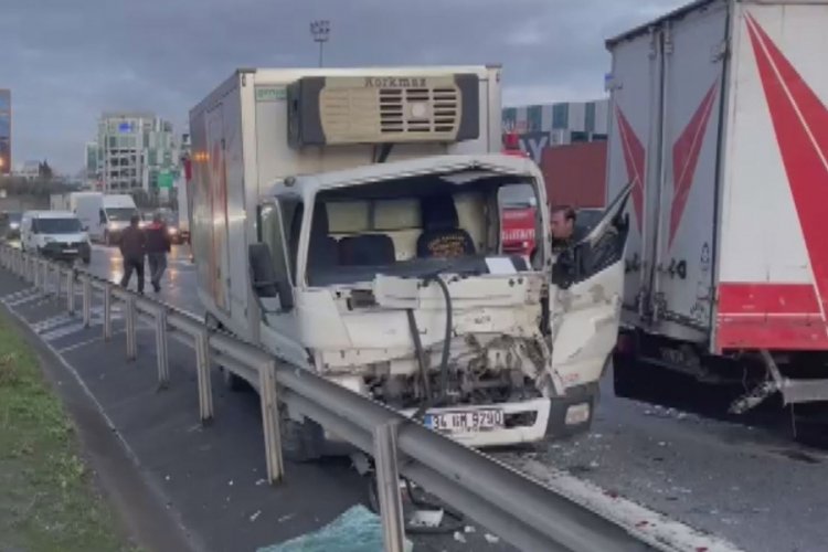 İstanbul'da zincirleme trafik kazası