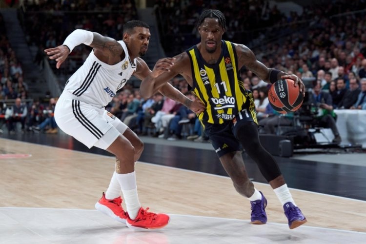 Fenerbah&ccedil;e, Euroleague'de 10. galibiyetini Madrid'de aldı