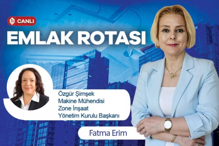 Emlak Rotası'nın konuğu Makine M&uuml;hendisi Zone İnşaat Y&ouml;netim Kurulu Başkanı &Ouml;zg&uuml;r Şimşek