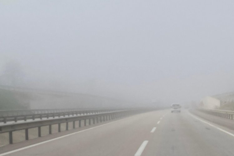 Bursa'da o yolu kullanacaklar dikkat! G&ouml;z g&ouml;z&uuml; g&ouml;rm&uuml;yor...&nbsp;