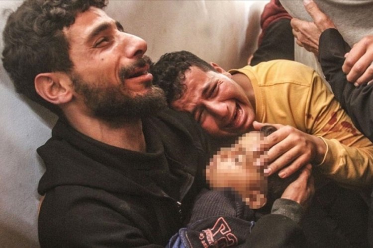 Gazze'de can kaybı 44 bin 612'ye y&uuml;kseldi