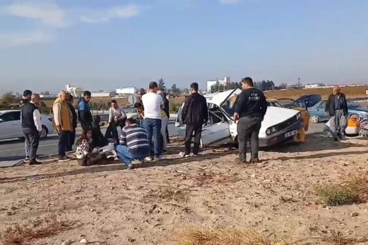 Mersin'de korkutan kaza: 6 yaralı