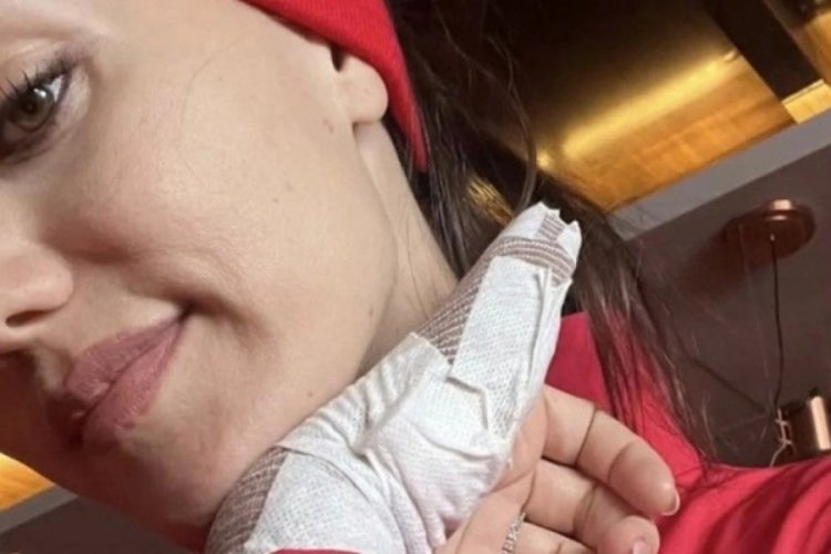 Fahriye Evcen kaza ge&ccedil;irdi