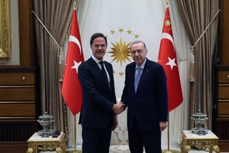 Cumhurbaşkanı Erdoğan, NATO Genel Sekreteri Rutte ile g&ouml;r&uuml;şt&uuml;