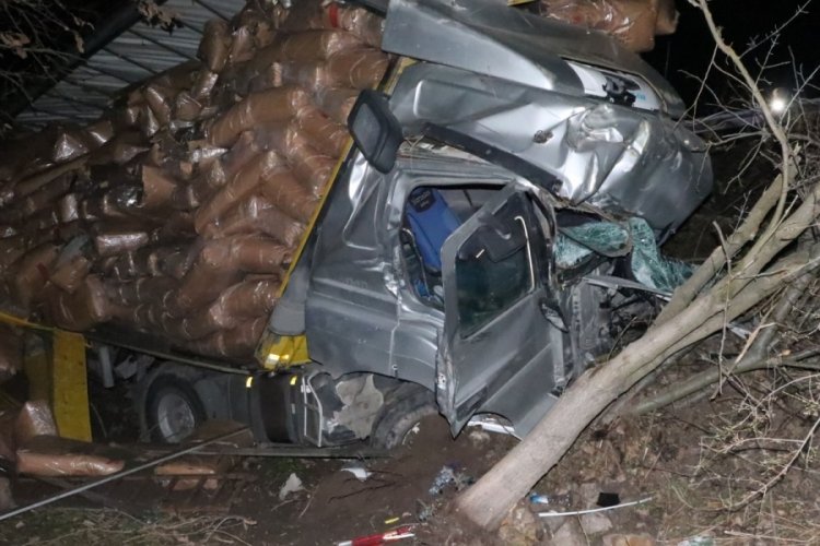 Samsun'da korkutucu tır kazası: 1 yaralı!