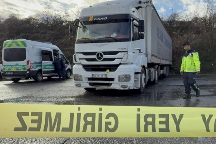 Tırın dorsesinde &ouml;l&uuml; bulundu!