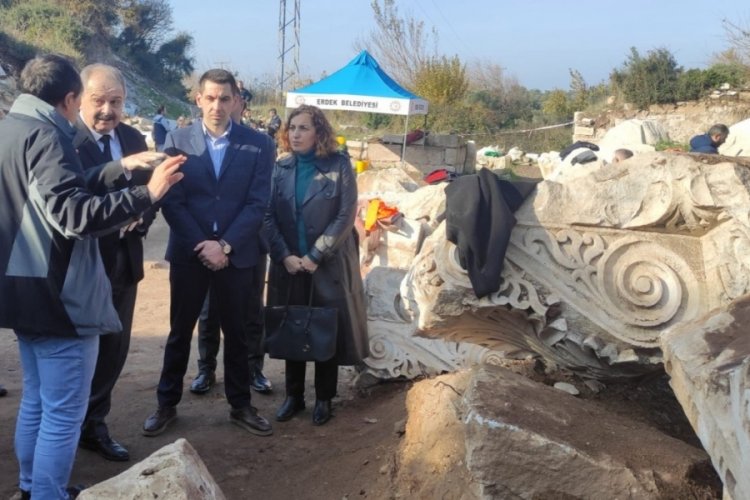 Geleceğe Miras: Kyzikos Antik Kenti'nde İlk Ziyaret Ger&ccedil;ekleşti
