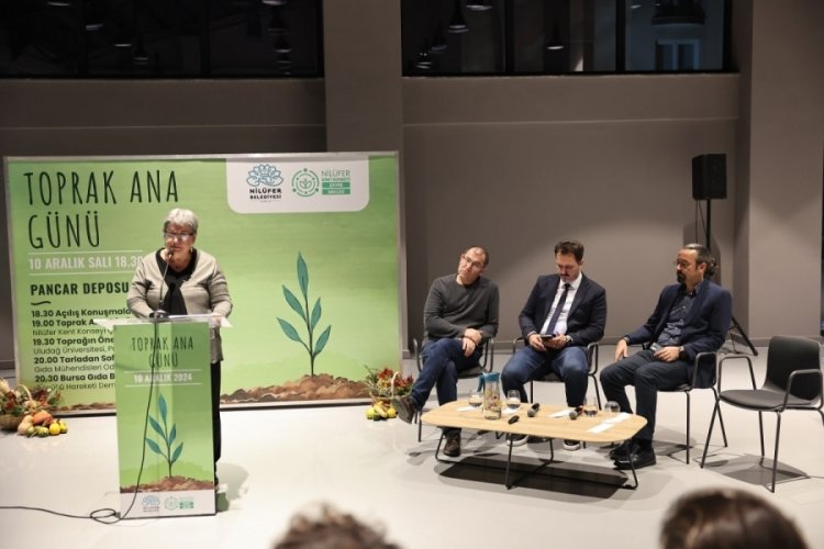 Bursa Nil&uuml;fer'de Toprak Ana G&uuml;n&uuml;'nde gıdanın geleceği konuşuldu