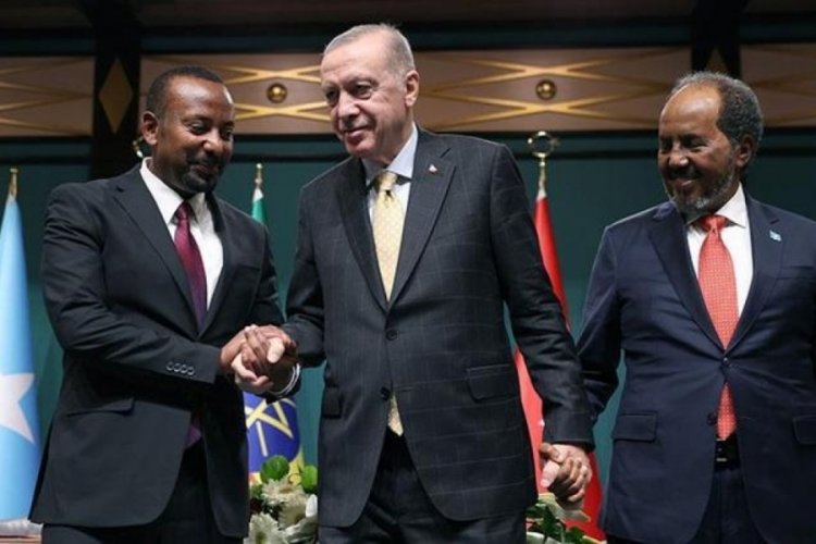 Cumhurbaşkanı Erdoğan devreye girdi! Somali ve Etiyopya Ankara'da uzlaştı