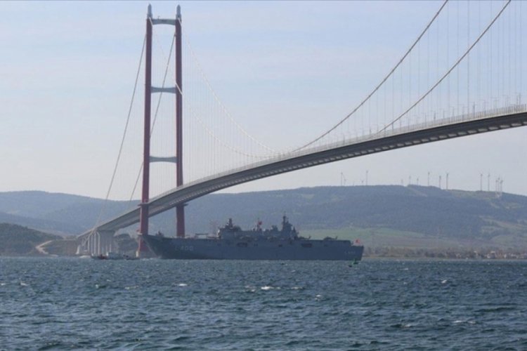 &Ccedil;anakkale Boğazı'nda gemi trafiği askıya alındı