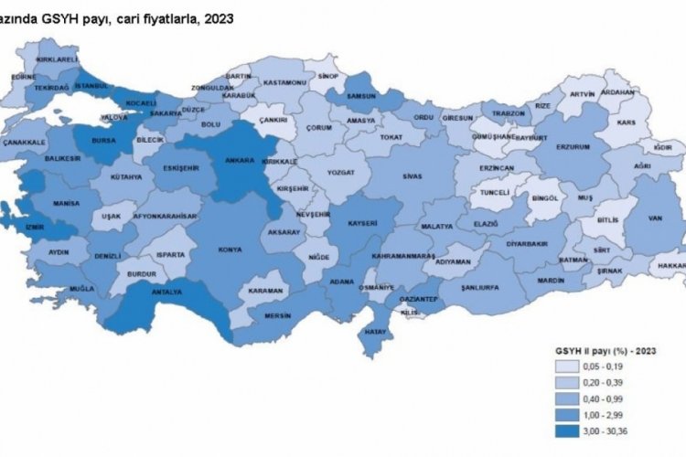 T&Uuml;İK: GSYH'den en y&uuml;ksek payı İstanbul aldı