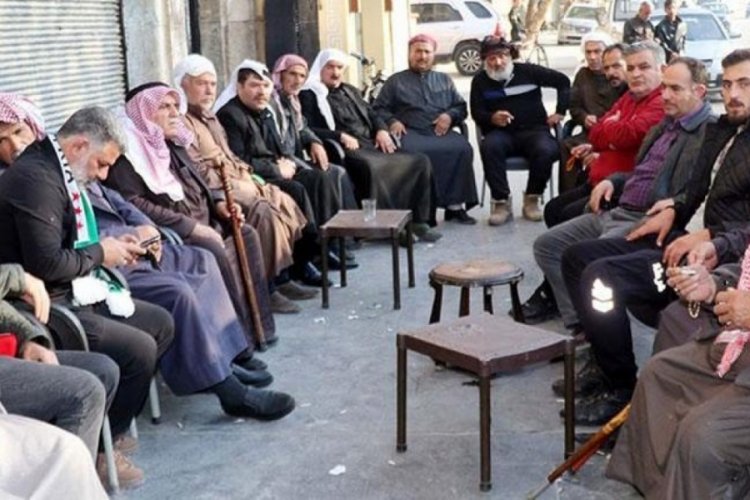 Halep'te aşiretlerden T&uuml;rkiye'ye teşekk&uuml;r!
