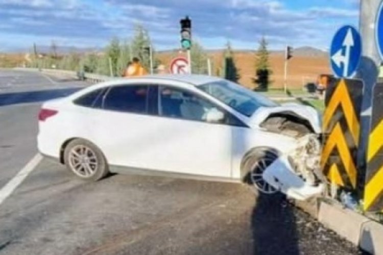 Bursa'da bir kişinin &ouml;ld&uuml;ğ&uuml; kazanın g&ouml;r&uuml;nt&uuml;leri ortaya &ccedil;ıktı!