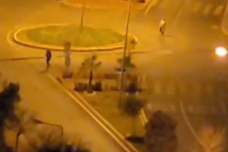 Yeni yıl magandası polis tarafından yakalandı