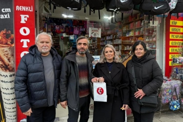 CHP'den Bursalı esnaflara yeni yıl ziyareti