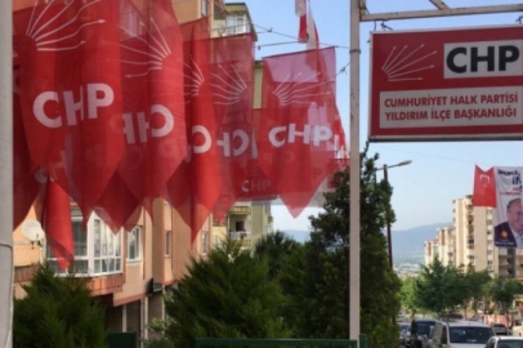 Bursa'da CHP Yıldırım İlçe Başkanlığı'nda istifa!