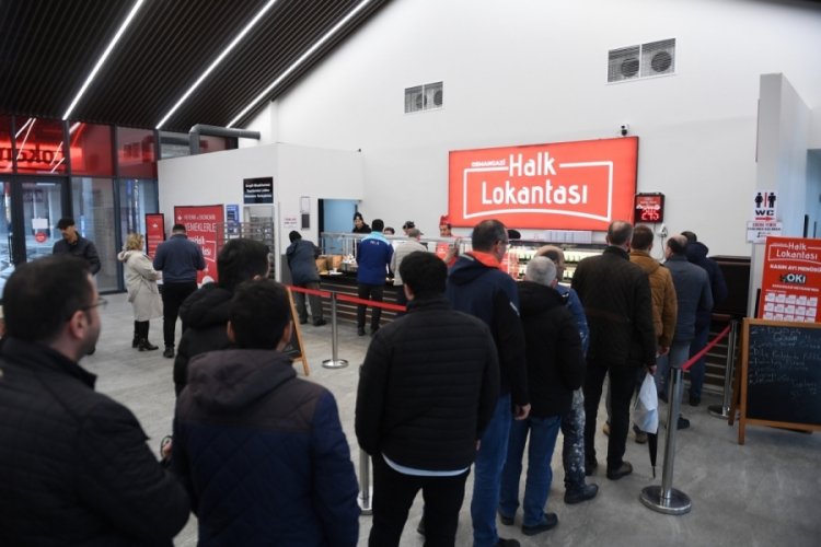 Bursa'da Halk Lokantası'ndan 150 bin kişi faydalandı