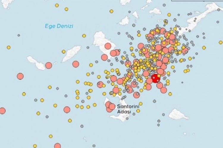 Ege'de deprem fırtınası sürüyor: Bu sabah 4,0 üzeri 8 deprem daha oldu