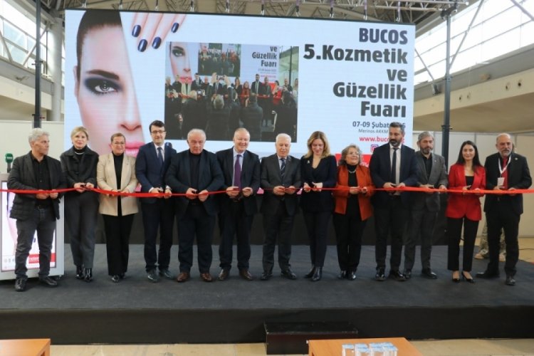 Bursa'da BUCOS 5. Kozmetik ve Güzellik Fuarı kapılarını açtı