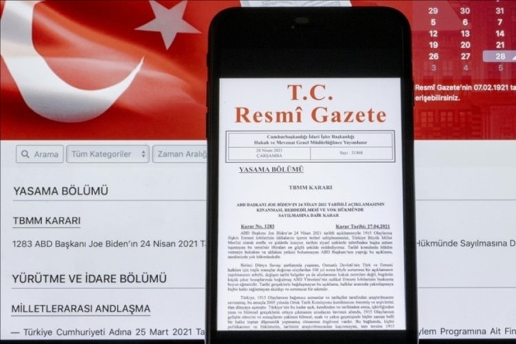 2 milletlerarası anlaşma Resmi Gazete'de
