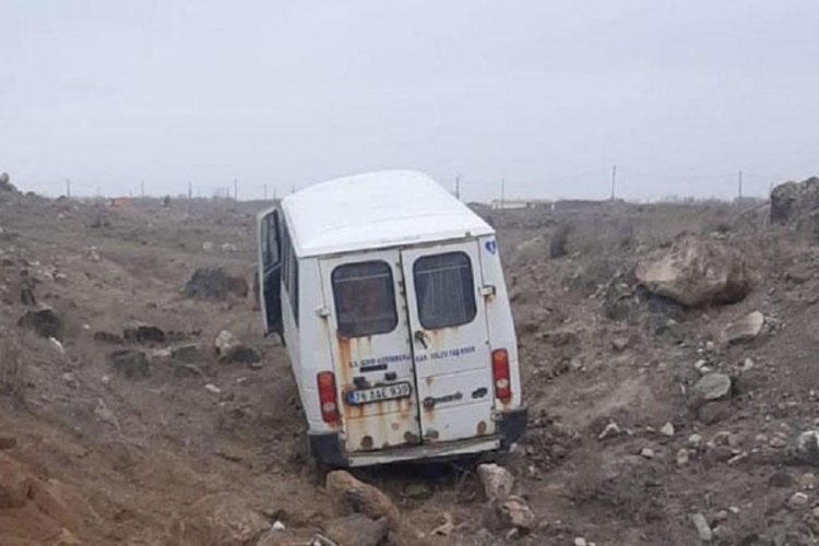 Minibüs, şarampole yuvarlandı! 5'i öğrenci, 6 kişi yaralandı