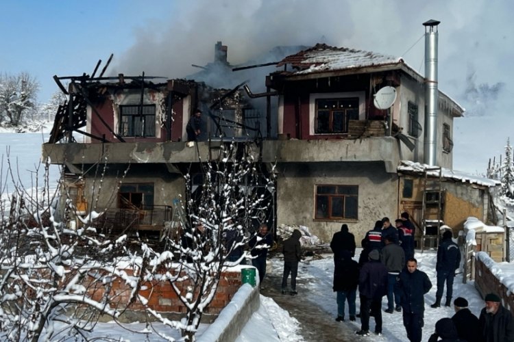 Kış ortasında evsiz kaldılar!