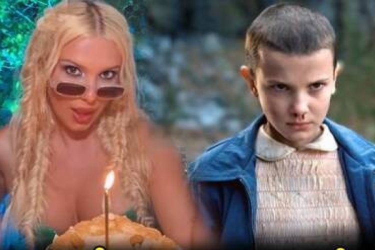 Millie Bobby Brown 21'inci yaş gününde sarışın oldu