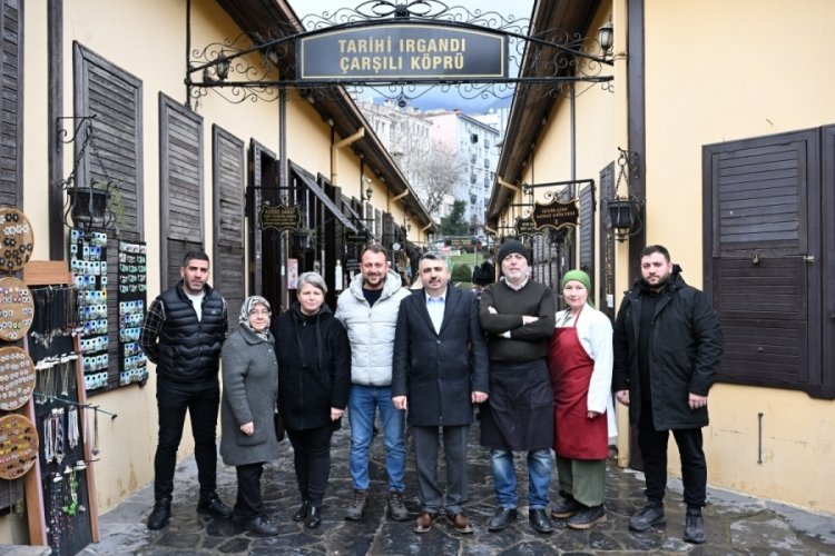 Başkan Yılmaz'dan Bursa'nın Sanat Köprüsü'ne ziyaret