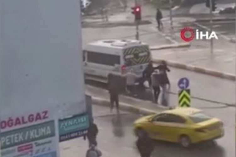 Kar topu eğlencesi kötü bitti