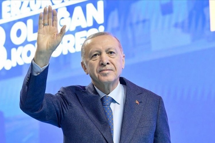 Cumhurbaşkanı Erdoğan'dan kongrede teşekkür konuşması