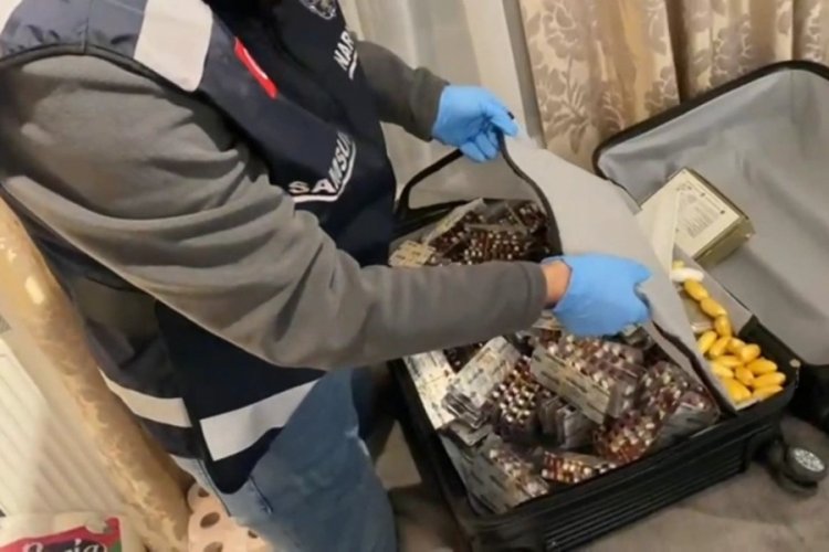 Uyuşturucu saklamak için 3 ev kiraladı: Yakalandı