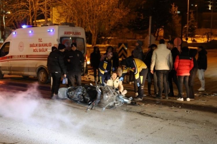 Nevşehir'de alkollü motosiklet sürücüsü kazaya neden oldu: 2 yaralı