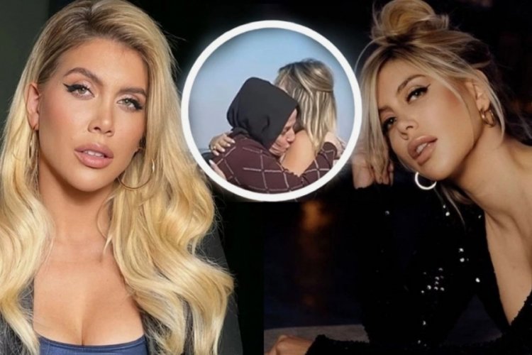 Wanda Nara'ya İstanbul'da Türk hayranından hayat öpücüğü