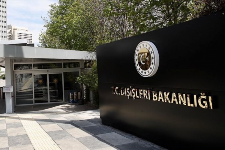 Dışişleri Bakanlığı'ndan İsrail'e tepki!