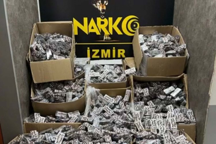 275 bin 800 sentetik ecza hap ele geçirildi