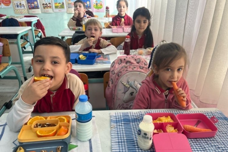 Bursa'da 'Sağlıklı Beslenme Yolculuğum' hareketi