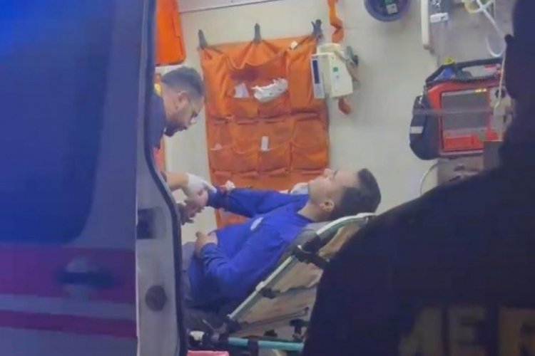 Talihsiz kaza: Çöp aracı ile konteyner arasında eli sıkıştı