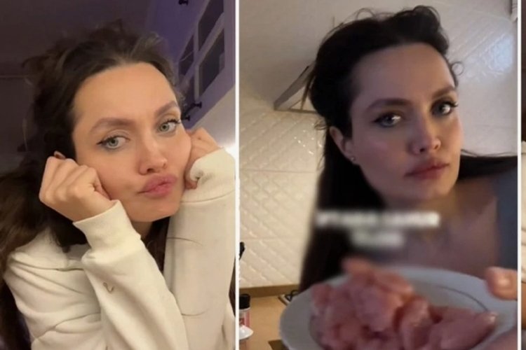 Angeline Jolie'ye benzerliği şoke etti!