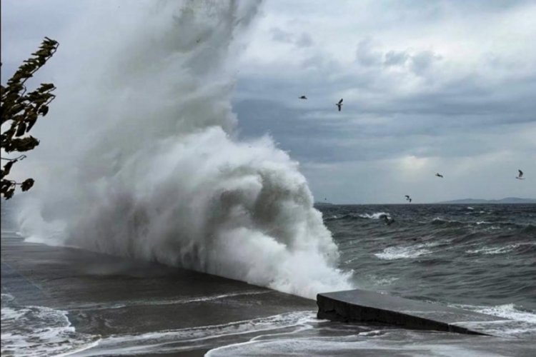 Meteoroloji'den denizlerde fırtına uyarısı