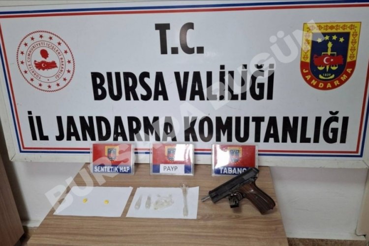 Bursa'da jandarmadan uyuşturucu baskını!