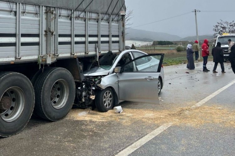 Yenişehir'deki kazada Orhangazili genç adam ağır yaralandı!