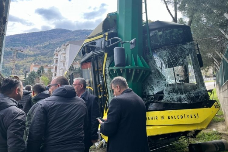 Bursa'da otobüs dehşeti: Freni patladı!