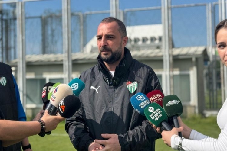 Bursaspor Teknik Direktörü Çağlayan: Taraftarımızın isteğini biliyoruz
