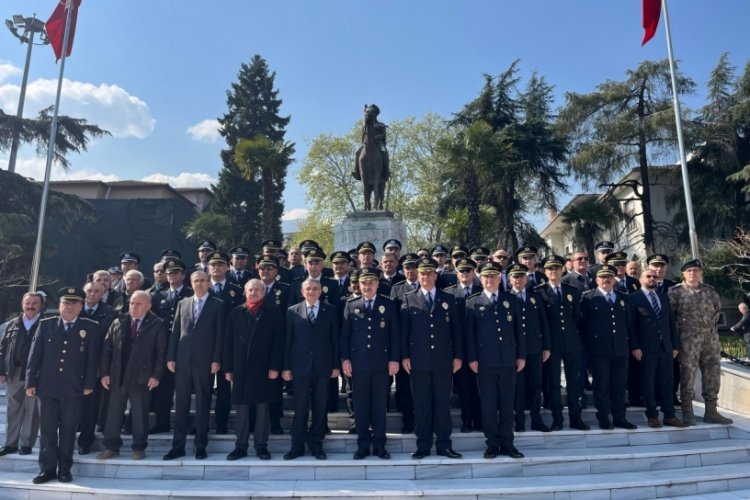 Bursa'da Polis Haftası'nın 180. yılı resmi törenle kutlandı!