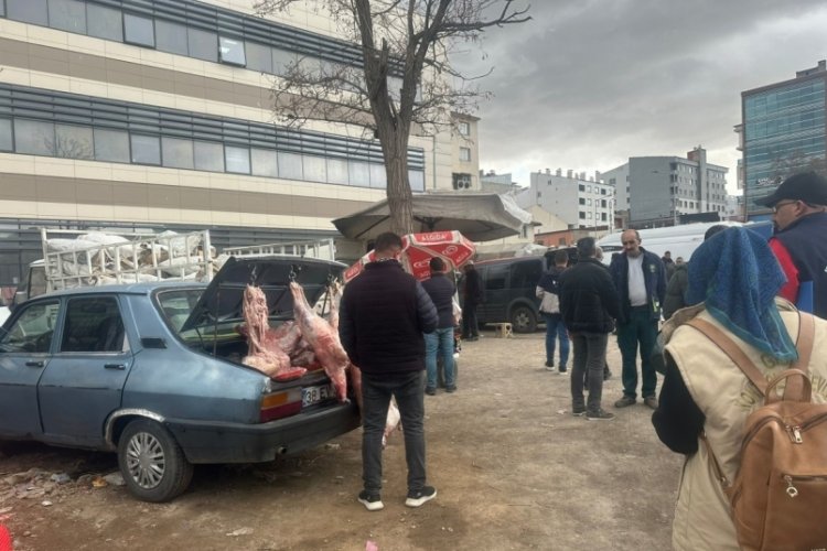 Bir et vakası daha! 150 kilogram et imha edildi