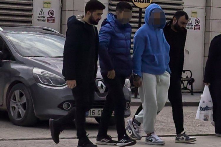 Bursa'da polis şüpheliyi kıskıvrak yakaladı!