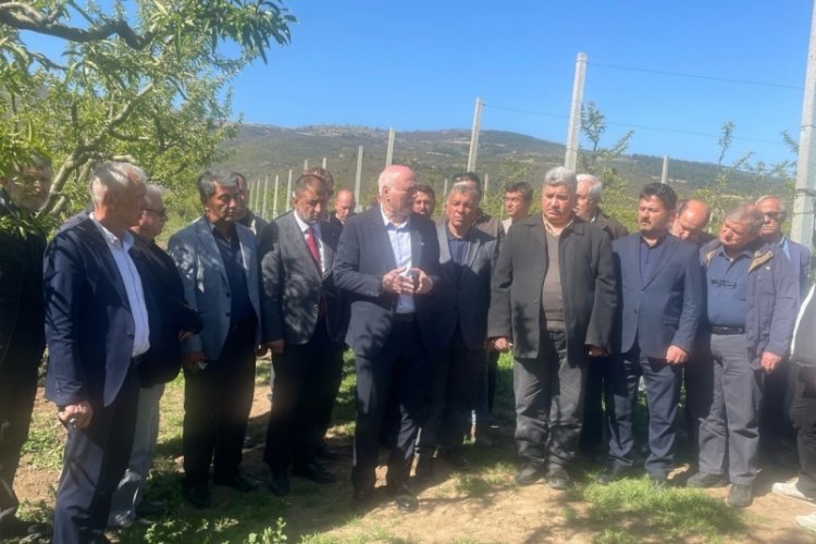 TZOB Başkanı Bayraktar İznik'ten çiftçilere destek istedi