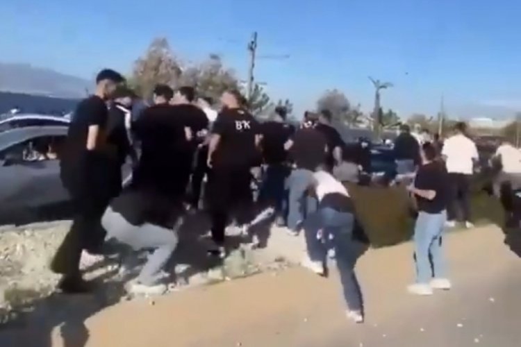 Beşiktaş ile Göztepe taraftarı arasında gerginlik