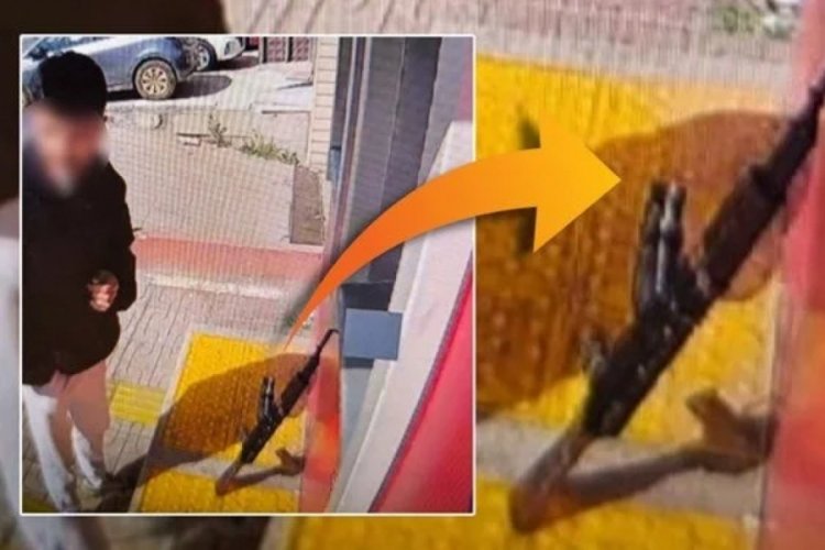 ATM önünde panik yaratan görüntü